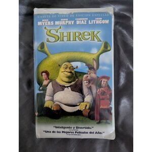 Shrek VHS - Edición Especial Special Edition (Spanish Language Case and Tape)